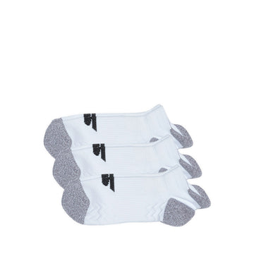 Skechers 3pk Womens 1/2 Terry Low Cut Women - White