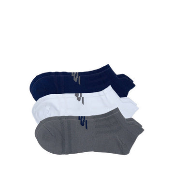 Skechers 3Pk Non Terry Low Cut Men - Navy