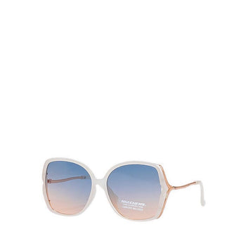 Skechers Oversized Square Sunglasses Women - Ivory