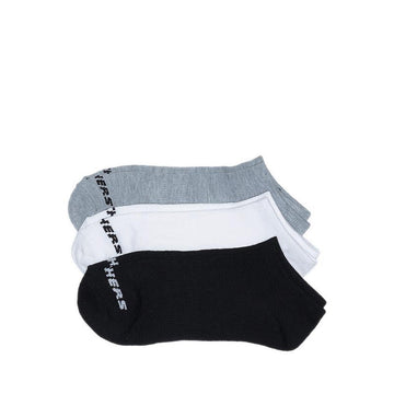 SKECHERS MEN 3PK LOW CUT SOCKS - MIXED COLOR