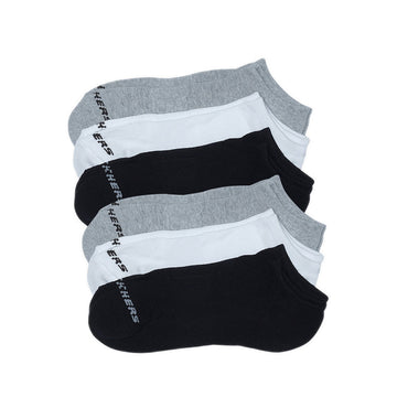 SKECHERS UNI 6PK LOW CUT SOCK M107 UNISEX - MULTICOLOR
