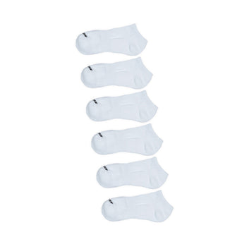 SKECHERS SP 6PK LOW CUT SOCK UNISEX - WHITE
