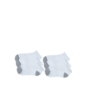 SKECHERS SP 6PK QUARTER SOCK UNISEX - WHITE