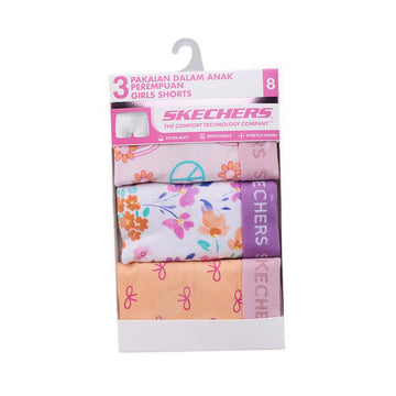Skechers Ske Friendship Girls 5 Pck - Multicolor Pink