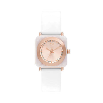 Skechers Calabar Women's Analog Watch - White