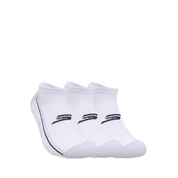 Skechers Golf 3Pk Extended Terry Low Cut Sock Men's - White
