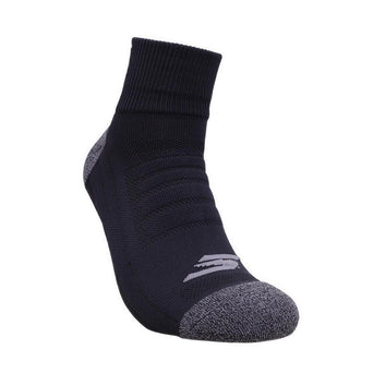 Skechers Golf 3Pk 1/2 Terry Qtr Crew Sock Men's - Black