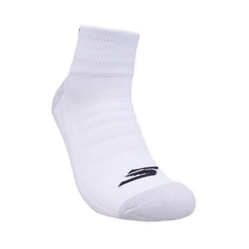 Skechers Golf 3Pk 1/2 Terry Qtr Crew Sock Men's -White