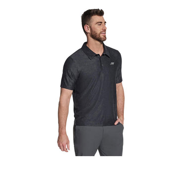 Skechers Golf Godri All Day Printed Men's Polo - Black