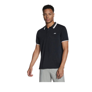 Skechers Golf Godri All Day Printed Men's Polo - Black