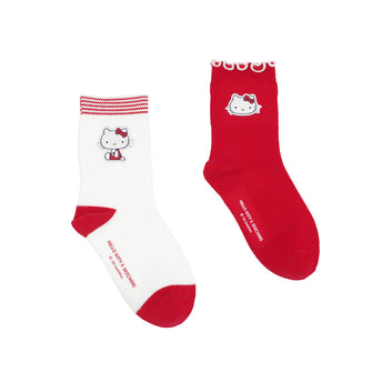 Hello Kitty & My Melody: Socks (2 Pairs)