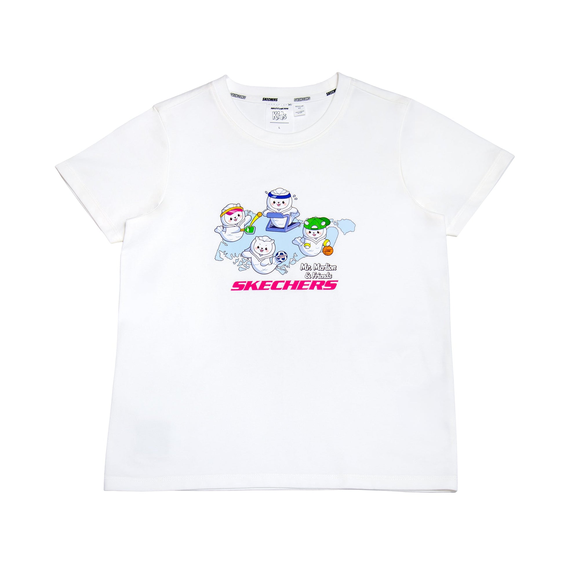 Mr Merlion &amp; Friends: Short Sleeve Tee